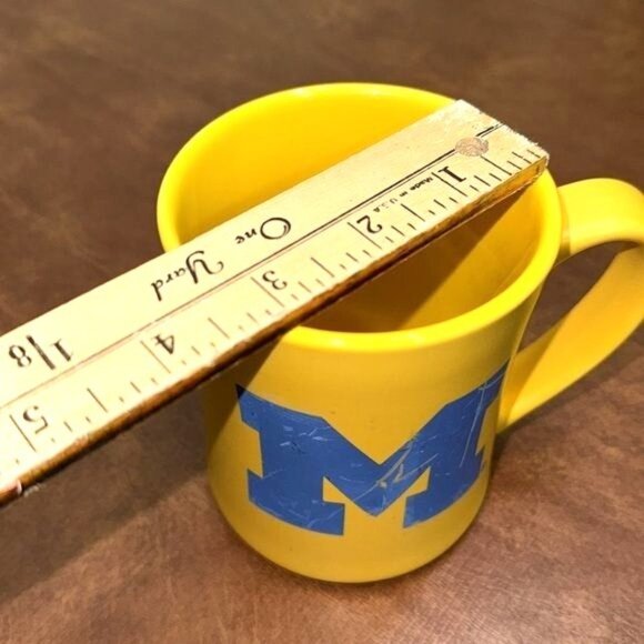 RFSJ University Of Michigan Yellow Mug 1988 - Picture 7 of 8